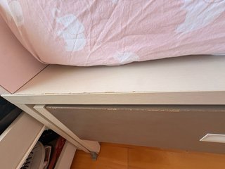 Cama nido y armario habitación juvenil