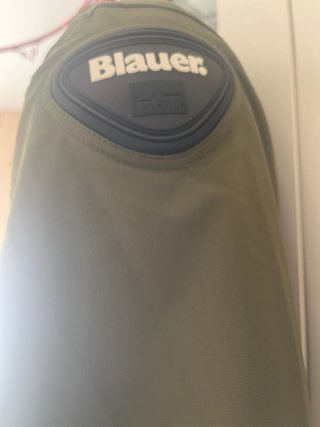 Chaqueta Blauer H.T. Verde y Negra Talla XL