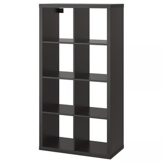 Estantería Ikea Kallax 77x147cm. Wengue