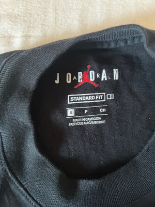 Camiseta Jordan Negra