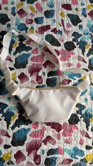 Riñonera Adidas Blanca Transparente