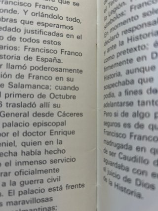 Folleto F. Franco en la Historia de España
