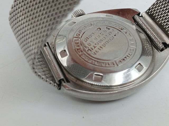 Citizen Automático 21 Jewels Años 70 Acero