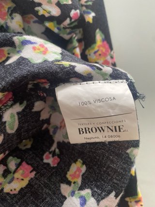 Falda larga estampada Brownie Talla S/M