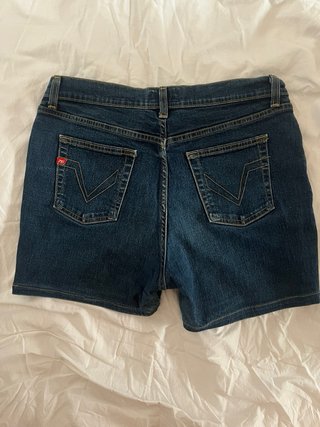 Pantaloncini di jeans blu
