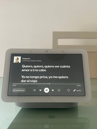 Google Nest Hub 2ª generaciónen