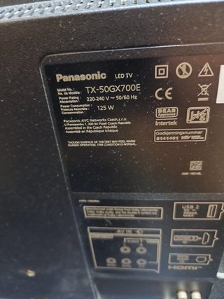 TV Panasonic 50 smart tv