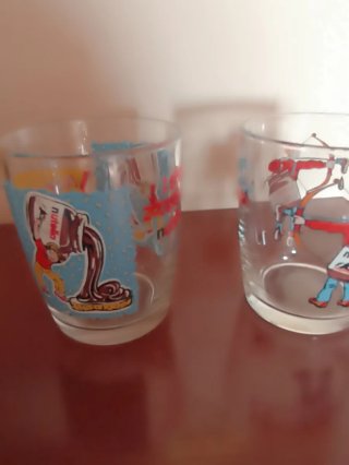 2 Bicchieri da collezione Nutella Ferrero