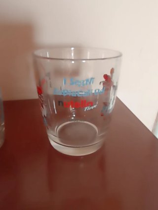 2 Bicchieri da collezione Nutella Ferrero