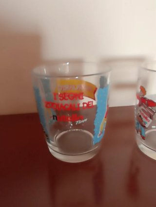 2 Bicchieri da collezione Nutella Ferrero