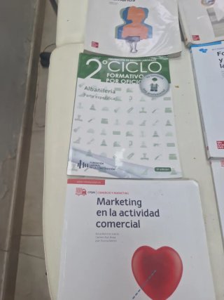 Libros de grados de diferentes cursos