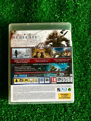 Assassin's Creed III PS3