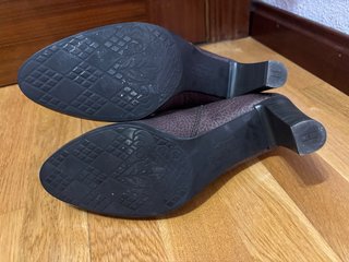 Botines Hispanitas Talla 41 Marrón Piel