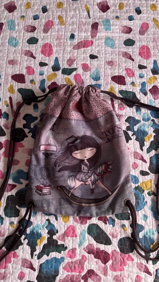 Mochila Gorjuss niña con caballito