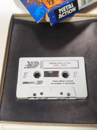 Amstrad Metal Action Dinamic Cassette