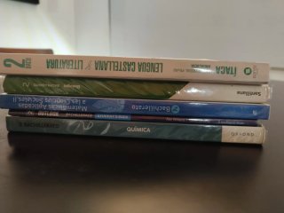 Lote de libros de 2º de Bachillerato