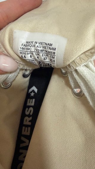 Converse Run Star Hike Beige Talla 37
