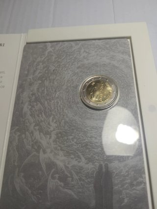 San Marino Blíster 2€ 2015 Dante Alighieri