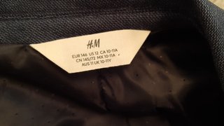 Traje H&M niño azul Talla 146