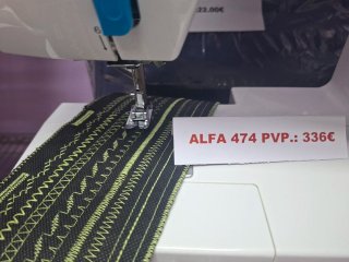 Máquina de coser Alfa 474