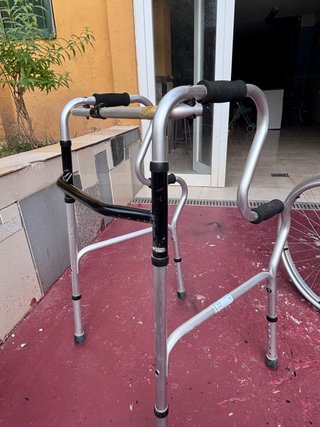 Andador plegable aluminio