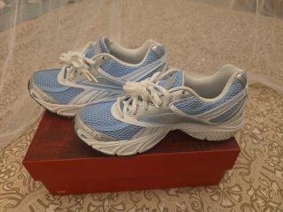 Zapatillas Reebok Azul y Plata