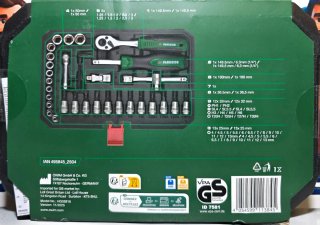 Set Herramientas Parkside 36 Piezas Nuevo