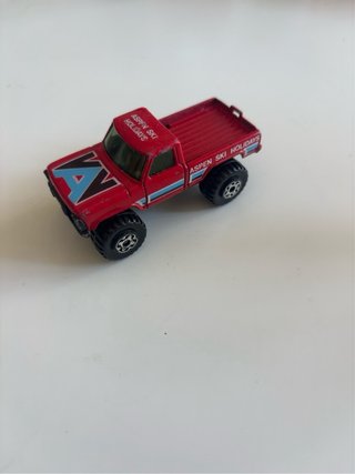 Matchbox Mini Pick-Up 4WD Aspen Ski Holidays 1981