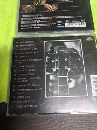 DVD y CD Golden Earring The Naked Truth