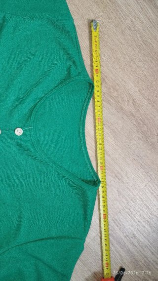 Blusón verde talla única Boutique Italiana