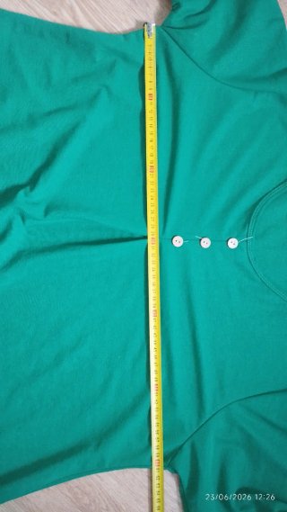 Blusón verde talla única Boutique Italiana