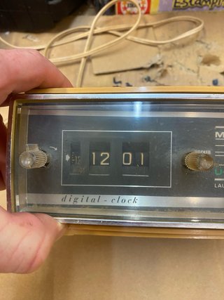 Radio despertador Nordmende años 60/70