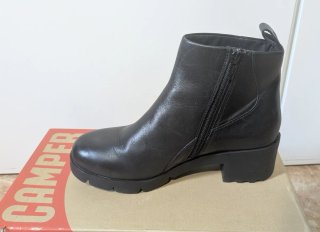 Botines Camper Piel Negros Talla 37