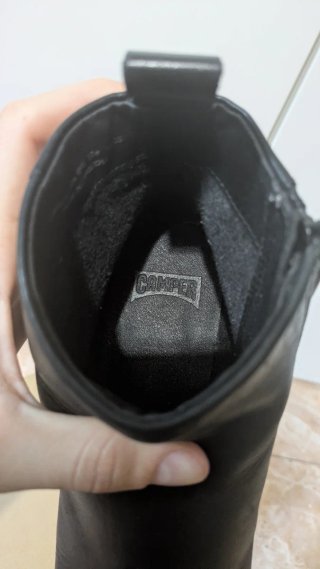 Botines Camper Piel Negros Talla 37