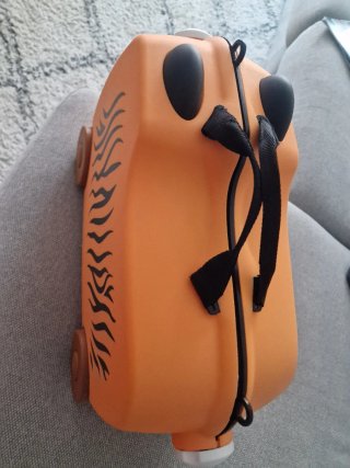 Maleta correpasillos tigre infantil.