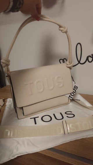 Bolso Tous Beige/Blanco