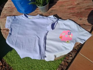 2 Camisetas Niña Talla 2