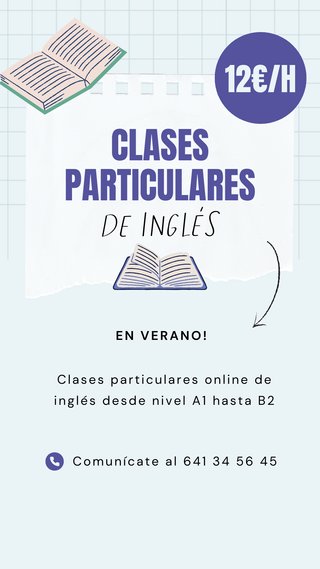 Clases de inglés