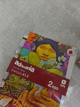 Adomania: Français A1.2 - Livre élève 2ESO francés
