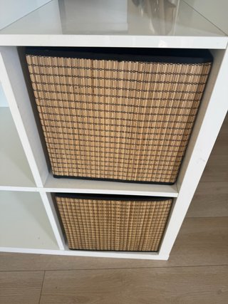 Estantería Kallax Ikea Blanca + Accesorios