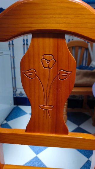 Mesa comedor madera provenzal