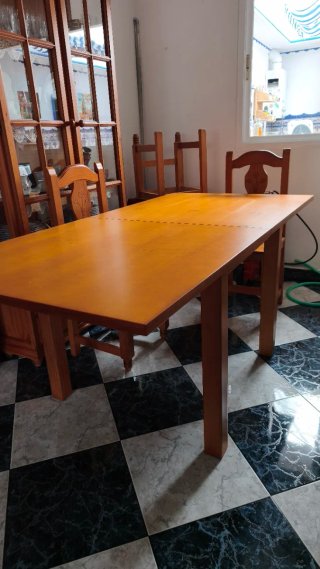 Mesa comedor madera provenzal