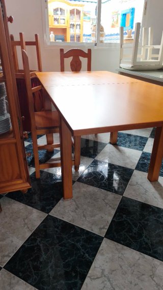 Mesa comedor madera provenzal