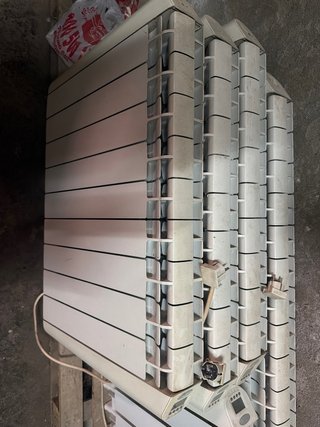 Radiadores de calor blancos
