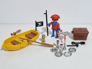 Playmobil 3570 Antigua Barca Amarilla Pirata Isla