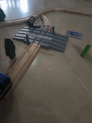 Tren madera compatible Ikea, Lidl