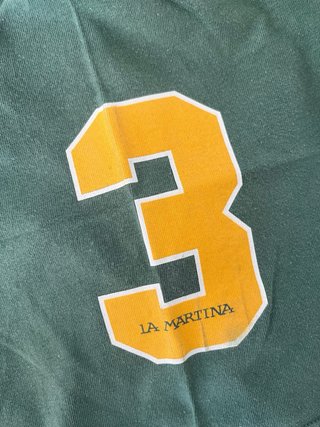 Polo La Martina Verde y Amarillo Talla XL