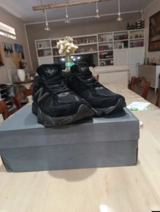 New Balance 9060 Triple Black - Nuove con scatola