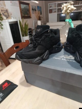 New Balance 9060 Triple Black - Nuove con scatola