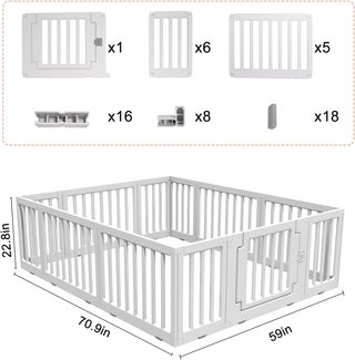 Parque infantil Gupamiga 150x180 cm